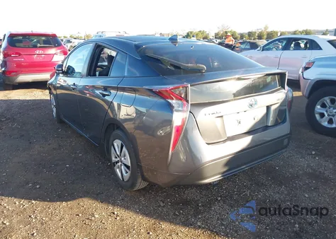 2016 Toyota Prius Three from USA, damaged, VIN JTDKARFU0G3518400